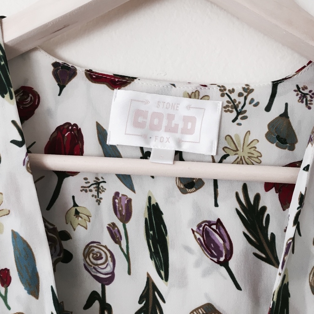 ❌SOLD❌ NWOT Stone Cold Fox Venice Dress in Fiore - Picture 7 of 8